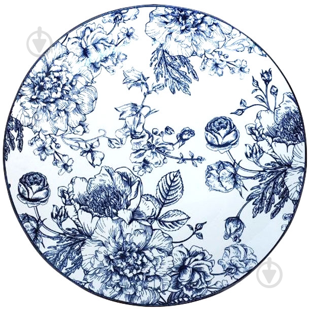 Тарелка обеденная Limited Edition Blossom 26,5 см (YF7001-1) - фото 1 Тарелка обеденная Limited Edition Blossom 26,5 см (YF7001-1) - фото 1