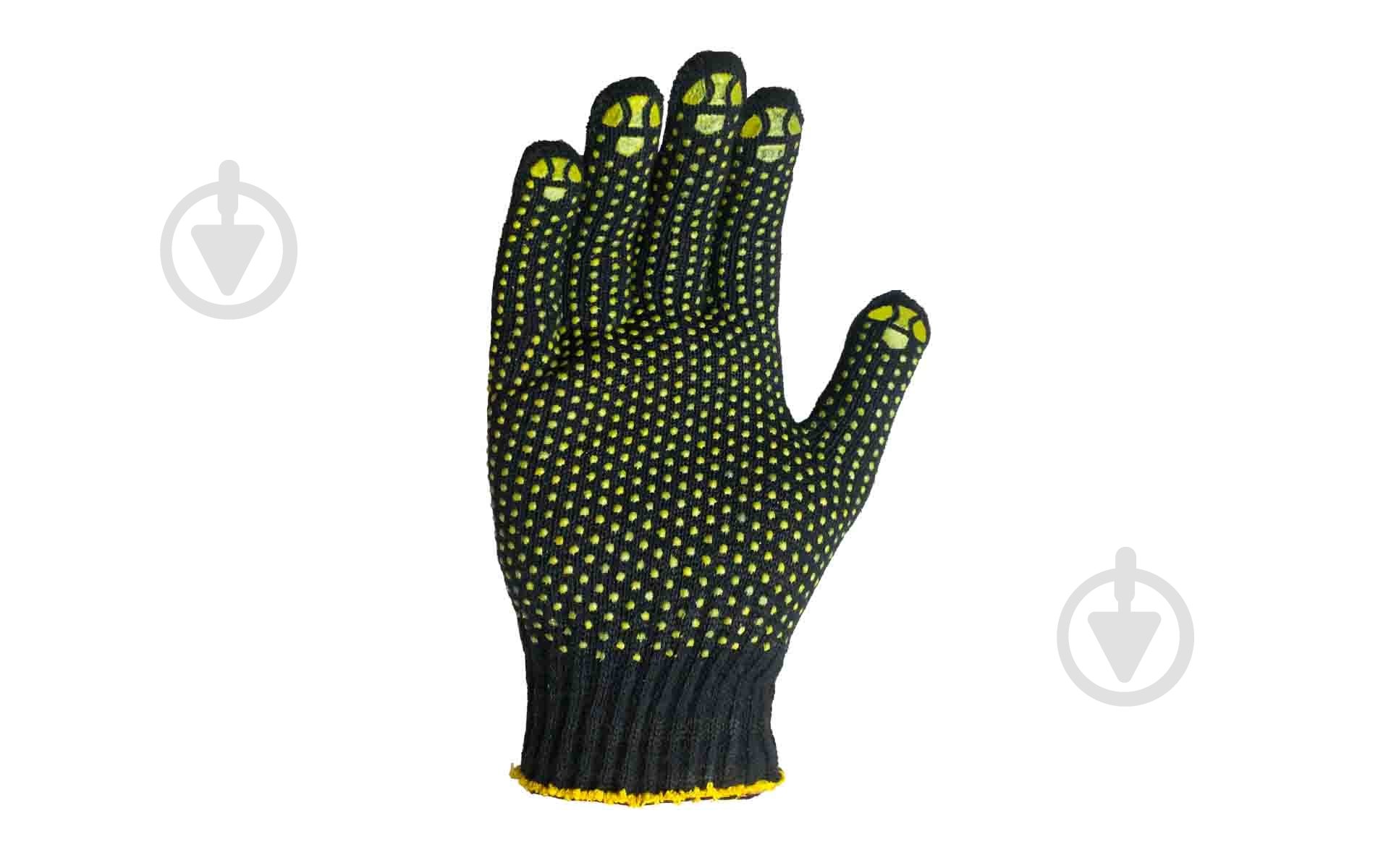 Перчатки UP! (Underprice) 10 пар с покрытием ПВХ точка XL (10) 4274 - фото 2
