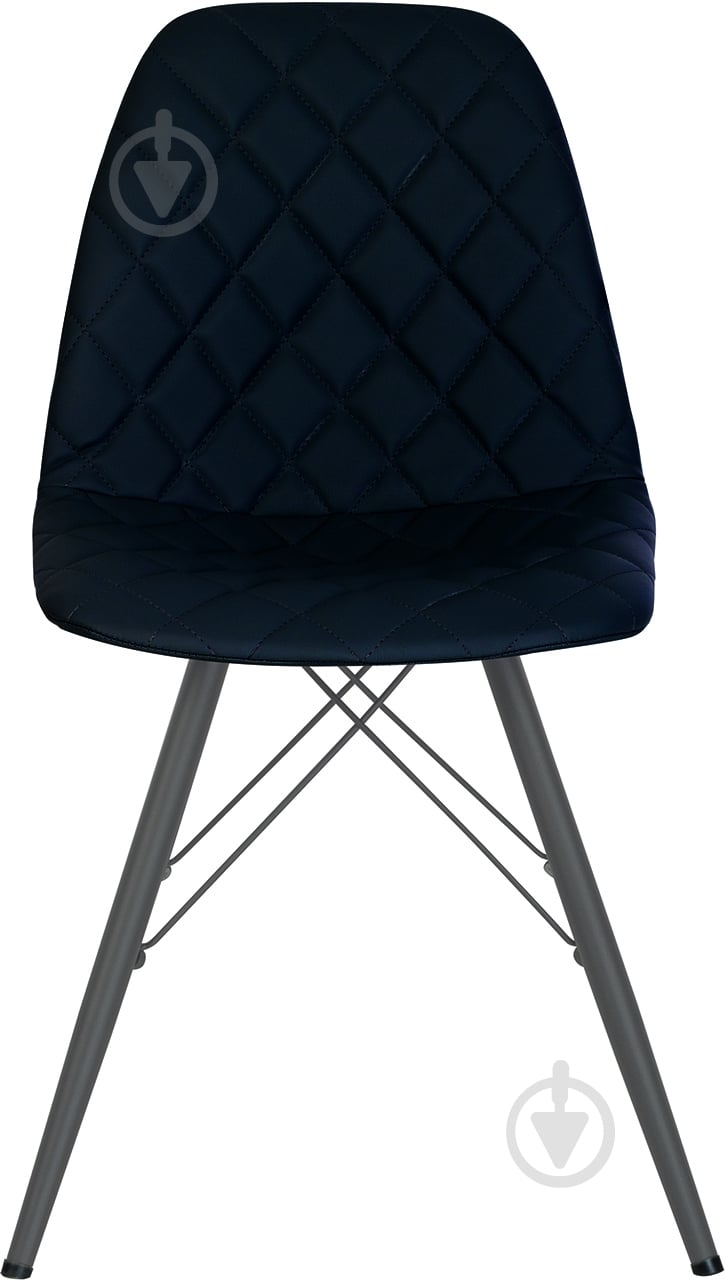 Стул обеденный Nowy Styl LIYA 4LX ANTR (BOX-1) RMB ECO-30 черный / антрацит - фото 2
