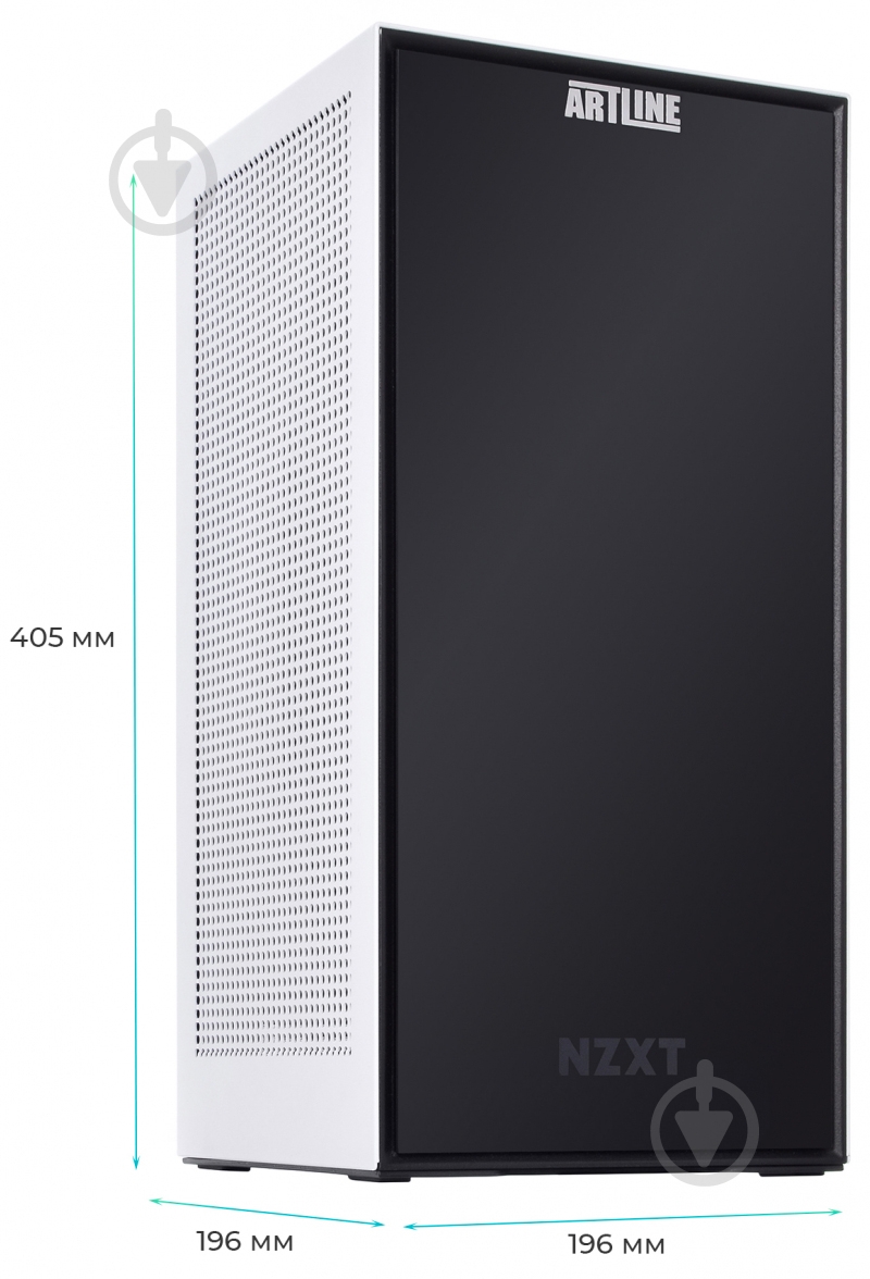 Комп'ютер Artline Overlord H1 (H1v16w) black/white - фото 11