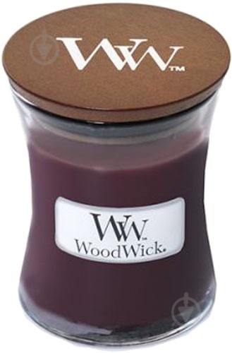Свеча ароматическая Woodwick Mini Black cherry 85 г - фото 1 Свеча ароматическая Woodwick Mini Black cherry 85 г - фото 1