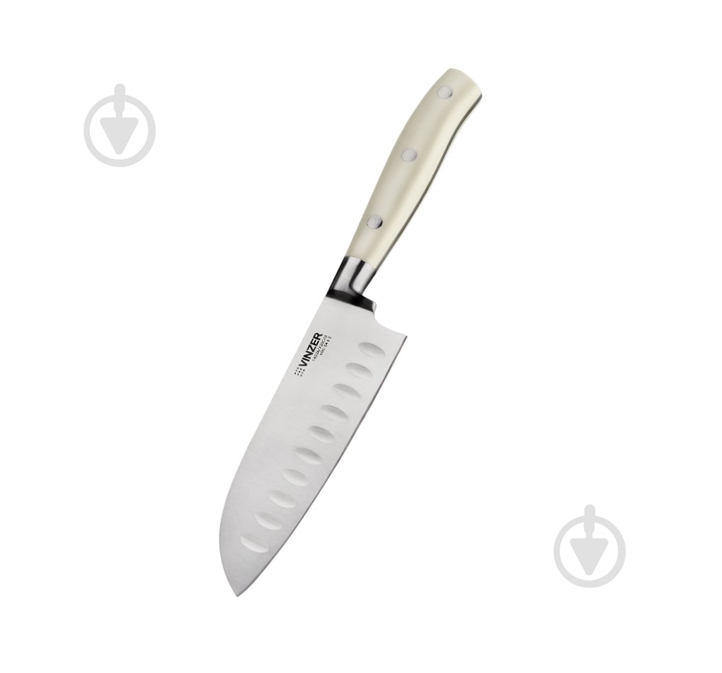 Ніж сантоку Vinzer Ivory line 50275 - фото 1