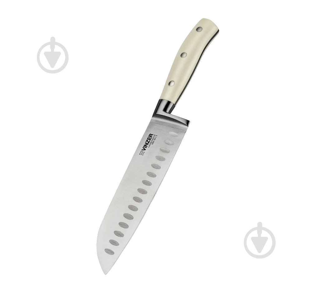 Нож сантоку Vinzer Ivory line 50276 - фото 1