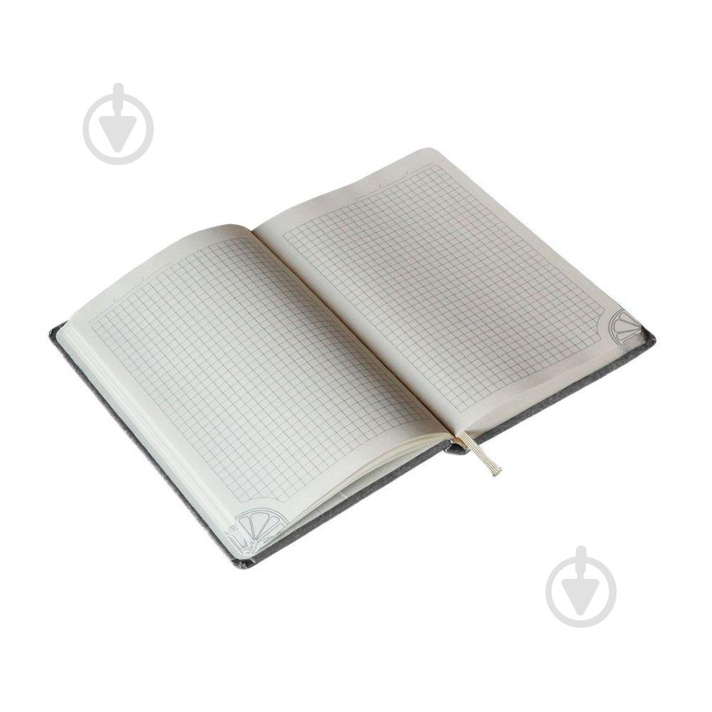 Блокнот для записей Bergamo GROSSO серый - фото 3