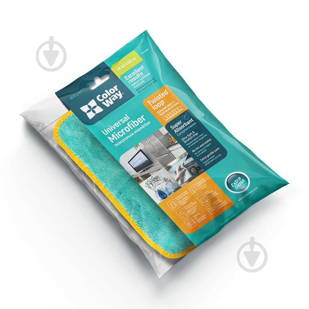 Мікрофібра ColorWay CW-4460 для універсального застосування (CW-4460) - фото 3