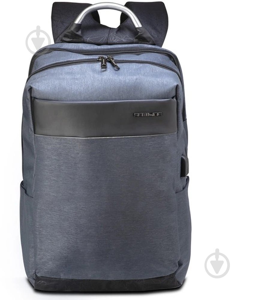Рюкзак SEMI LINE USB 30 Grey (P8002) - фото 3
