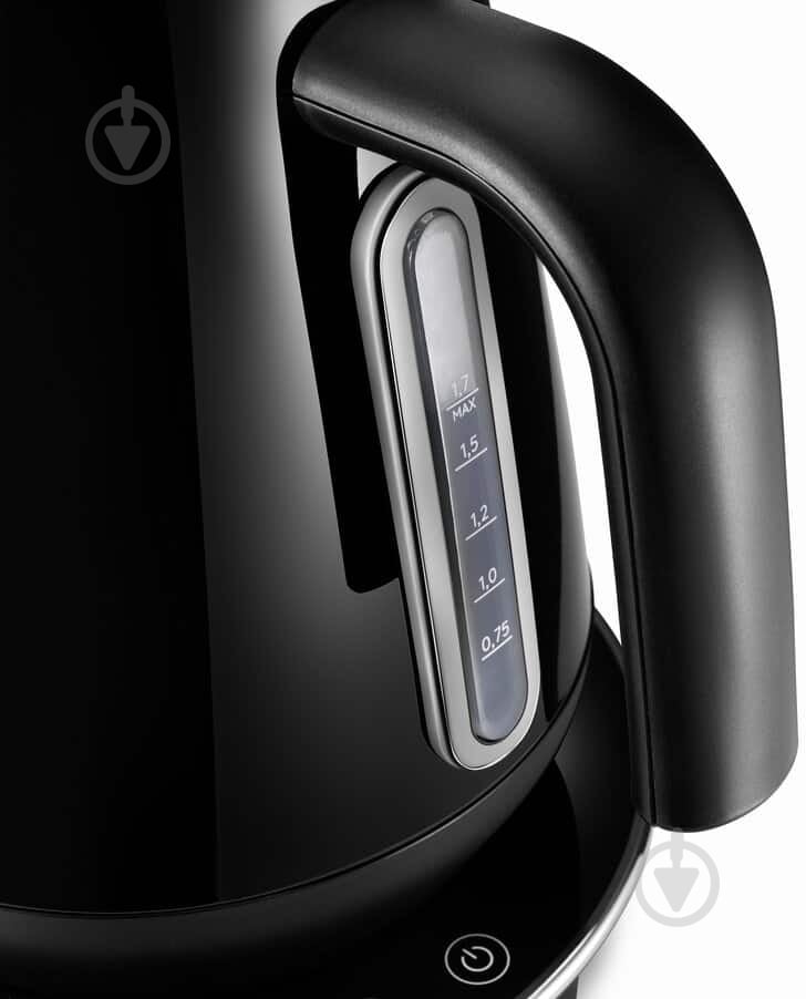 Електрочайник Delonghi KBY 2011 BK Eclettica SpecialTea 1.7 л чорний - фото 4