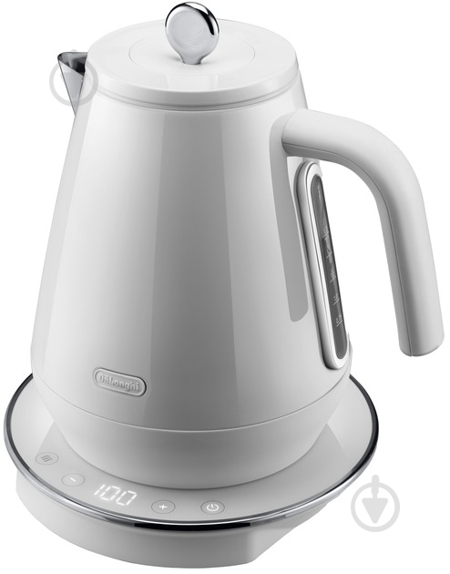 Електрочайник Delonghi KBY 2011 W Eclettica SpecialTea 1.7 л білий - фото 1