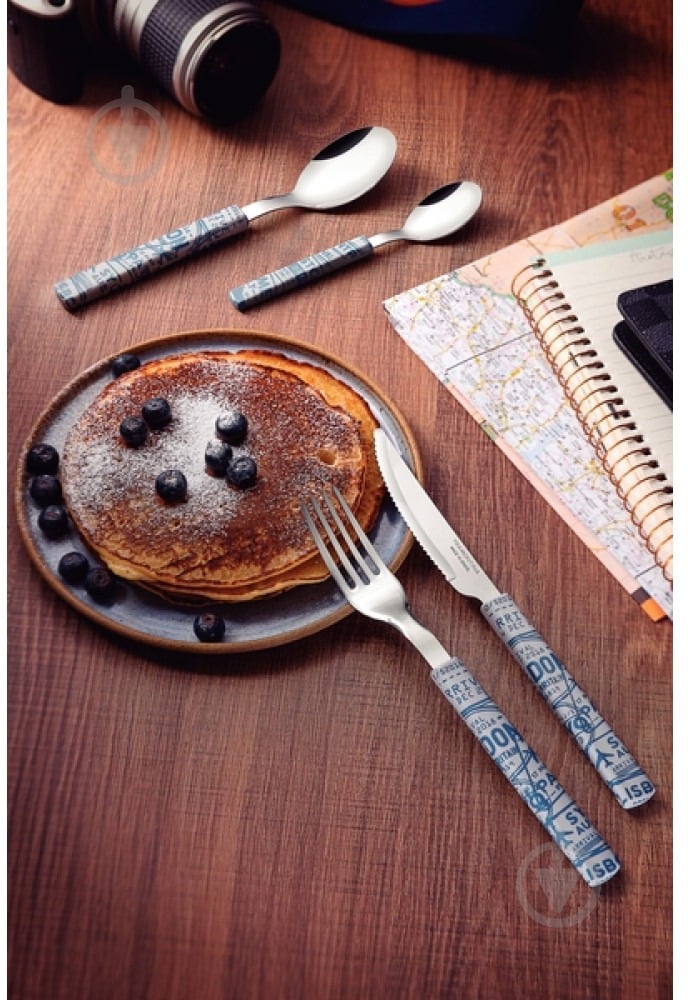 Набор столовых приборов Tramontina Bliss 16 предметов Light Gray (29899/128) - фото 2 Набор столовых приборов Tramontina Bliss 16 предметов Light Gray (29899/128) - фото 2