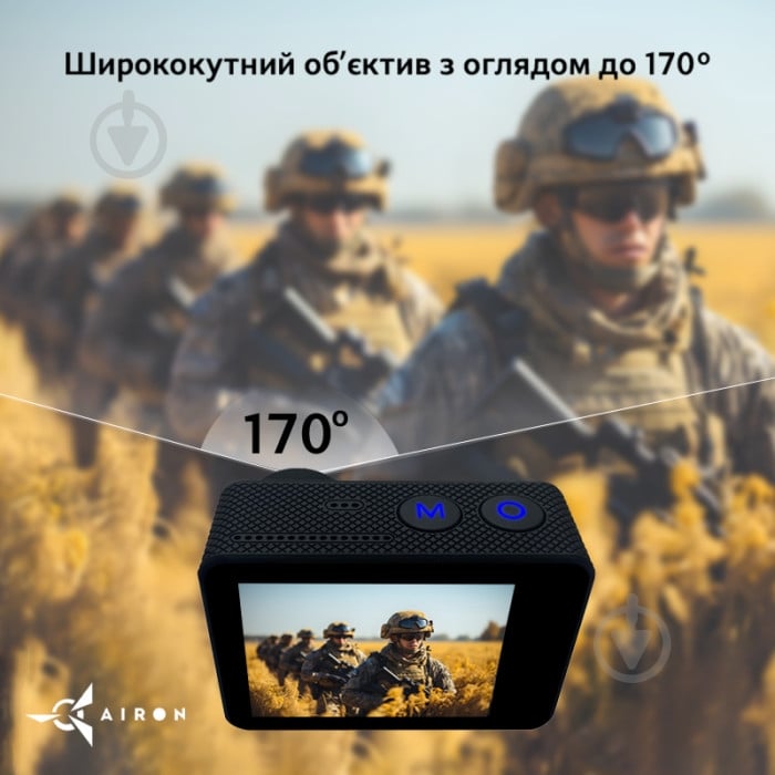 Экшн-камера AIRON ProCam 8: Набор экшн камеры для тактических шлемов black (4822356754510) - фото 10 Экшн-камера AIRON ProCam 8: Набор экшн камеры для тактических шлемов black (4822356754510) - фото 10