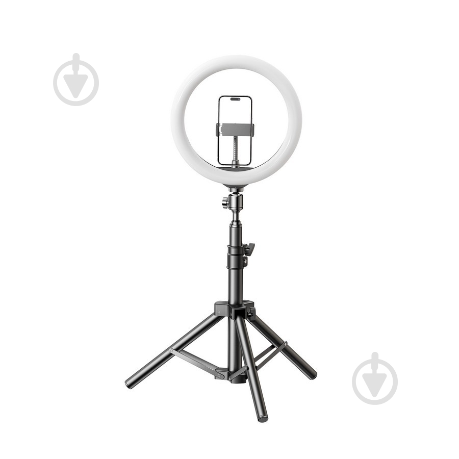 Комплект блогера RTAKO ZJ-ZBT01 Live Streaming Stand with Ring Light and Floor Tripod ABS Black - фото 1 Комплект блогера RTAKO ZJ-ZBT01 Live Streaming Stand with Ring Light and Floor Tripod ABS Black - фото 1
