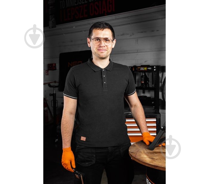 Футболка NEO tools р. M 81-659 черный - фото 5 Футболка NEO tools р. M 81-659 черный - фото 5