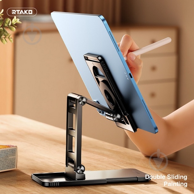 Подставка RTAKO TC06 Double SIiding StabiIizing Bracket Black (6975523009455) - фото 8 Подставка RTAKO TC06 Double SIiding StabiIizing Bracket Black (6975523009455) - фото 8