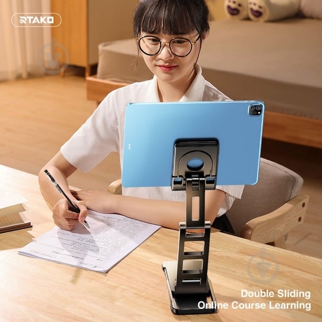 Подставка RTAKO TC06 Double SIiding StabiIizing Bracket Black (6975523009455) - фото 4 Подставка RTAKO TC06 Double SIiding StabiIizing Bracket Black (6975523009455) - фото 4