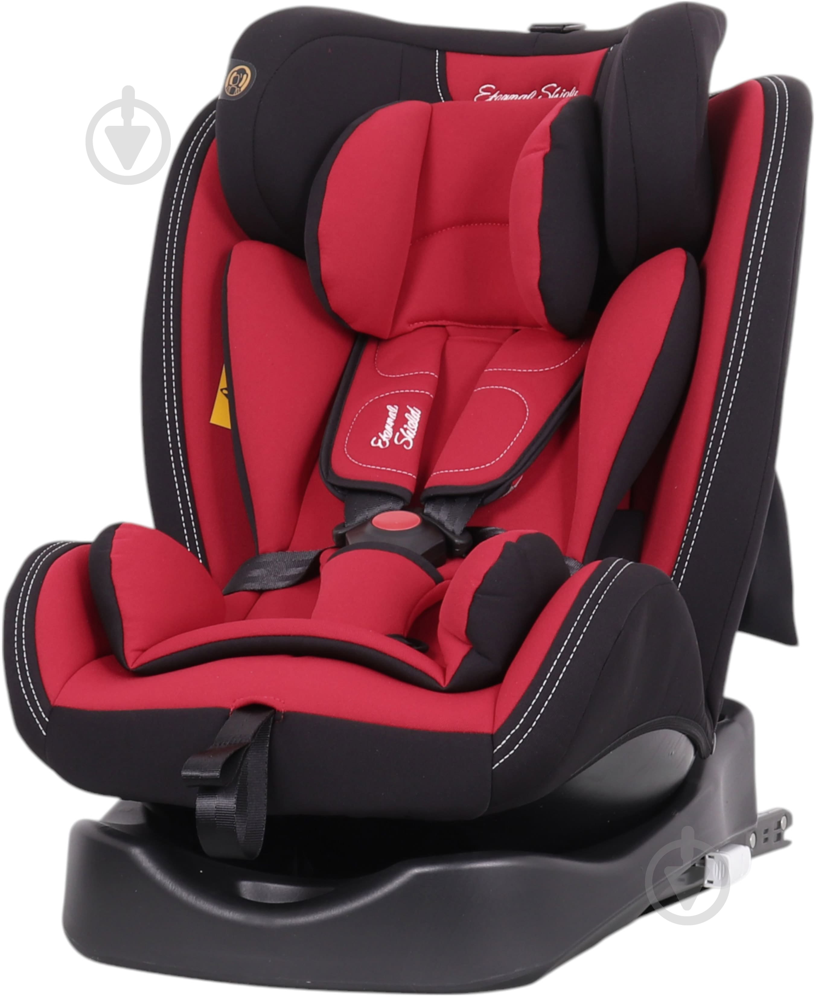 Автокресло Eternal Shield AA07-R с isofix красный с черным - фото 3
