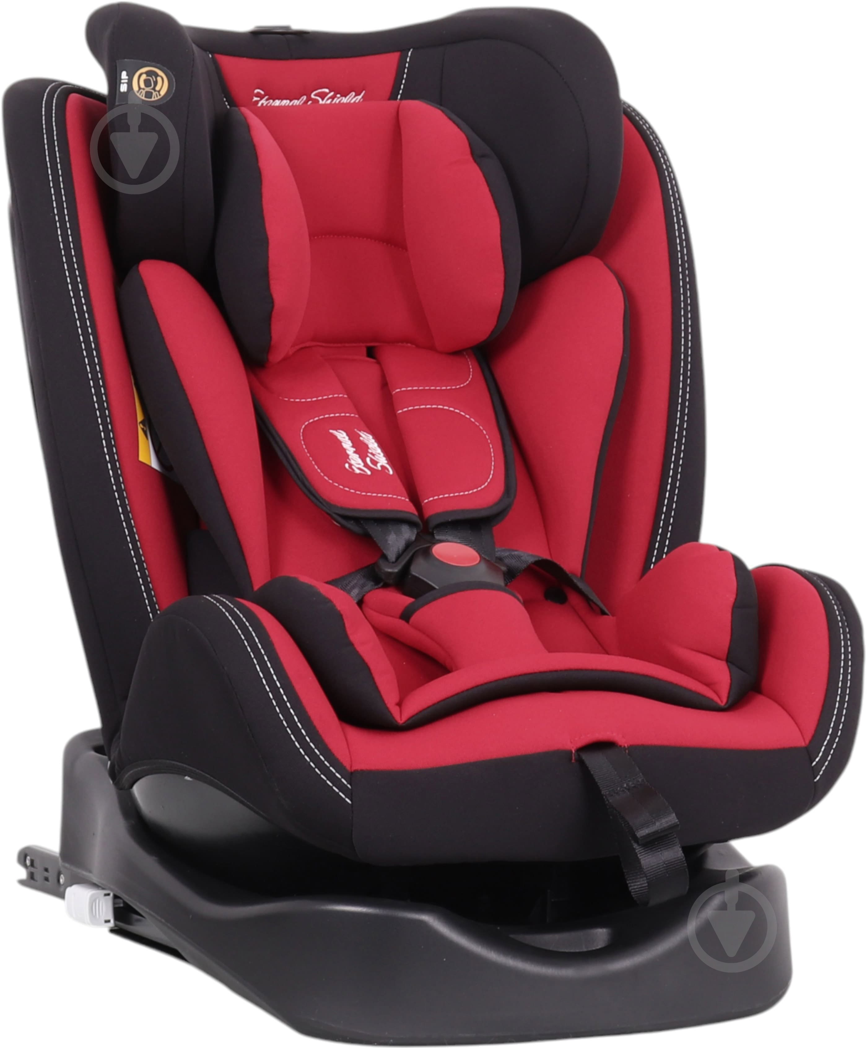 Автокресло Eternal Shield AA07-R с isofix красный с черным - фото 2