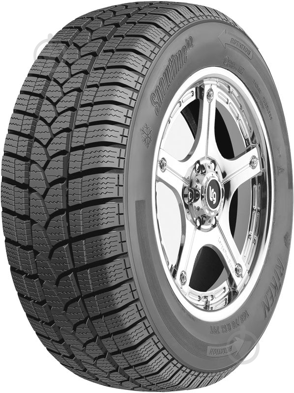 Шина RIKEN Snowtime B2 225/45R18 95 V нешипованая зима - фото 1