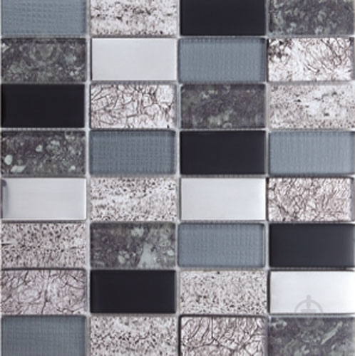 Мозаїка Intermatex Infinity Black 30x30 - фото 1