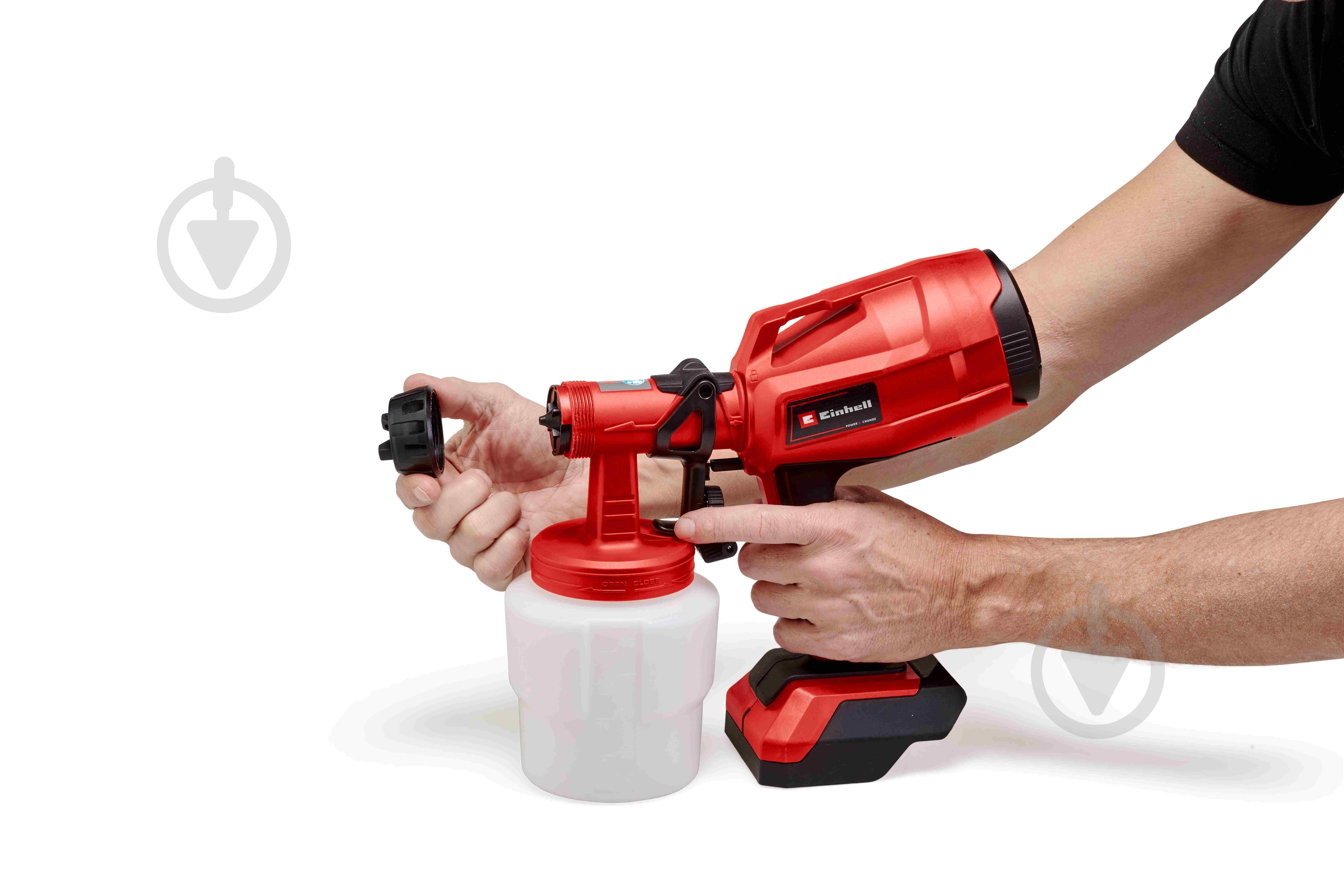 Краскораспылитель Einhell аккумуляторный TC-SY 18/60 Li - Solo 4260025 - фото 7