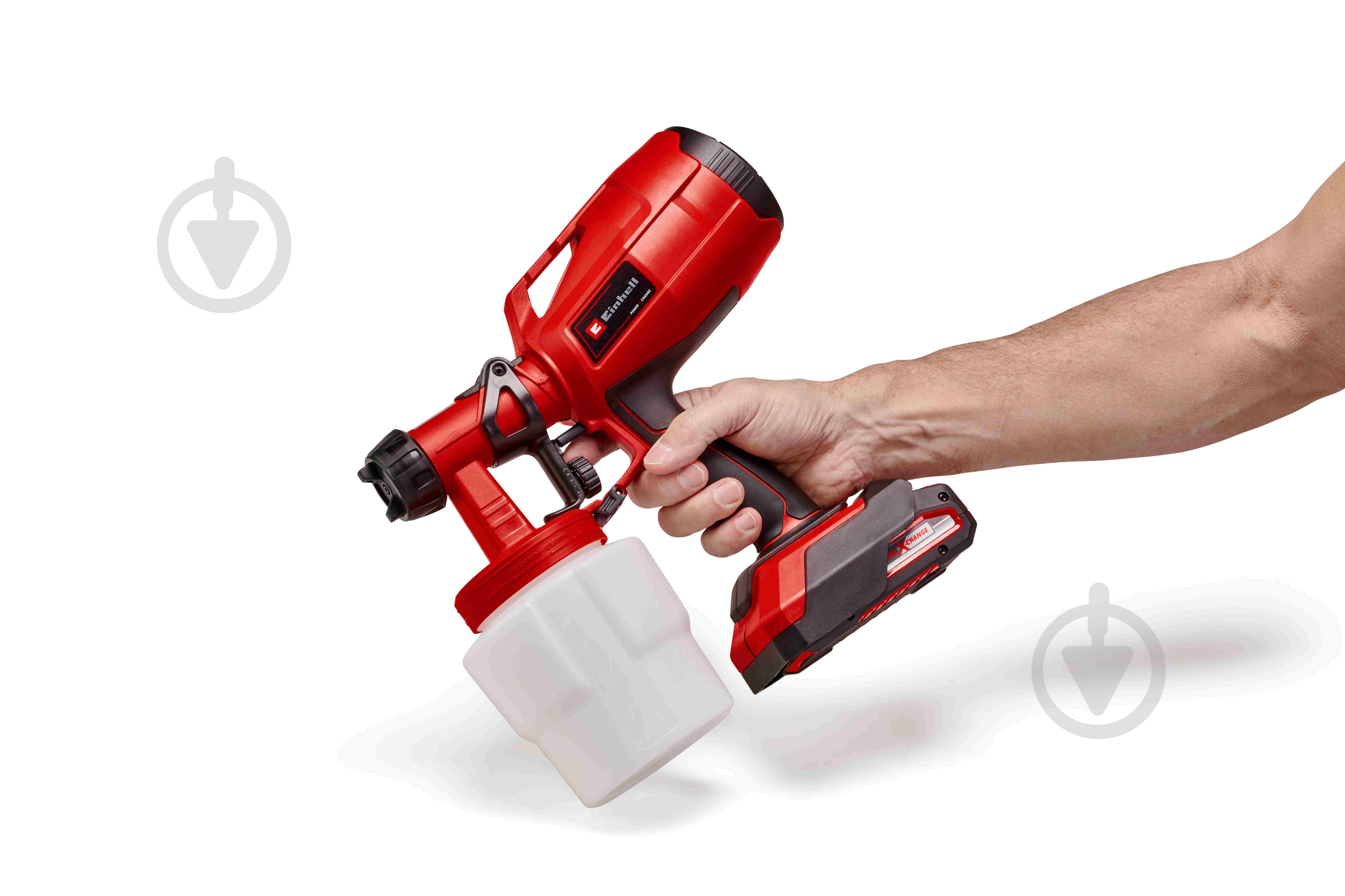 Краскораспылитель Einhell аккумуляторный TC-SY 18/60 Li - Solo 4260025 - фото 8