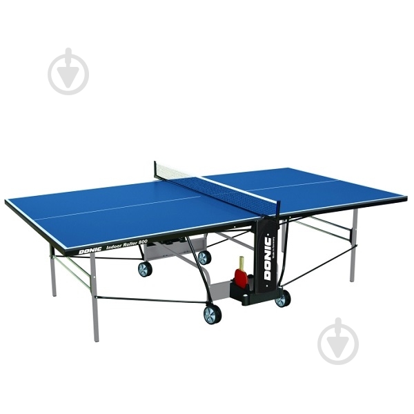 Теннисный стол Donic Indoor Roller 800 синий - фото 1 Теннисный стол Donic Indoor Roller 800 синий - фото 1
