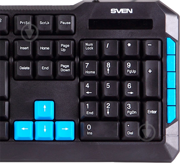 Клавиатура Sven Challenge 9500 (00600150) USB black - фото 4