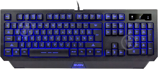 Клавіатура Sven Challenge 9300 (00600183) USB black - фото 4