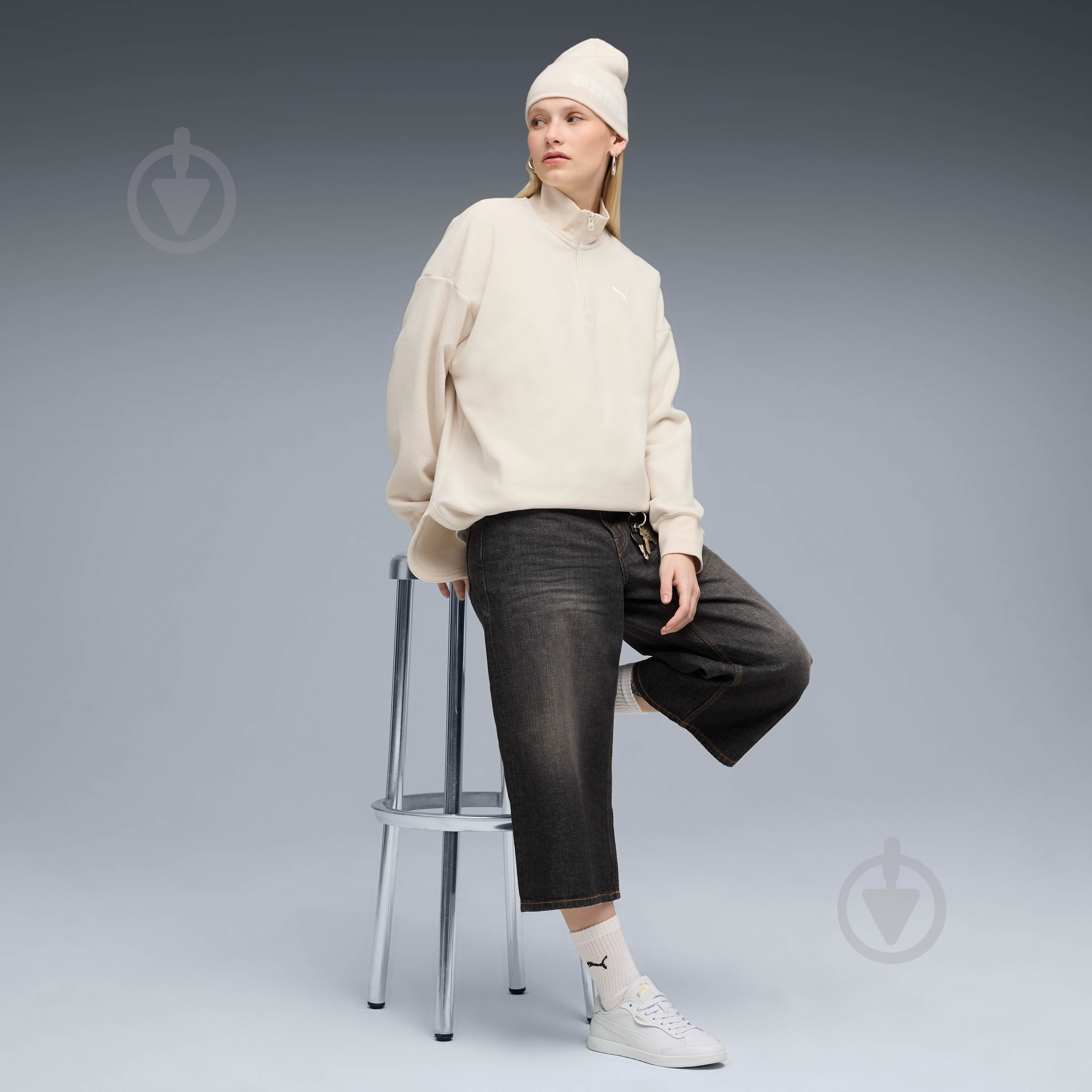 ᐉ Джемпер Puma HER Oversized Half-Zip Winterized Crew 68815787 р
