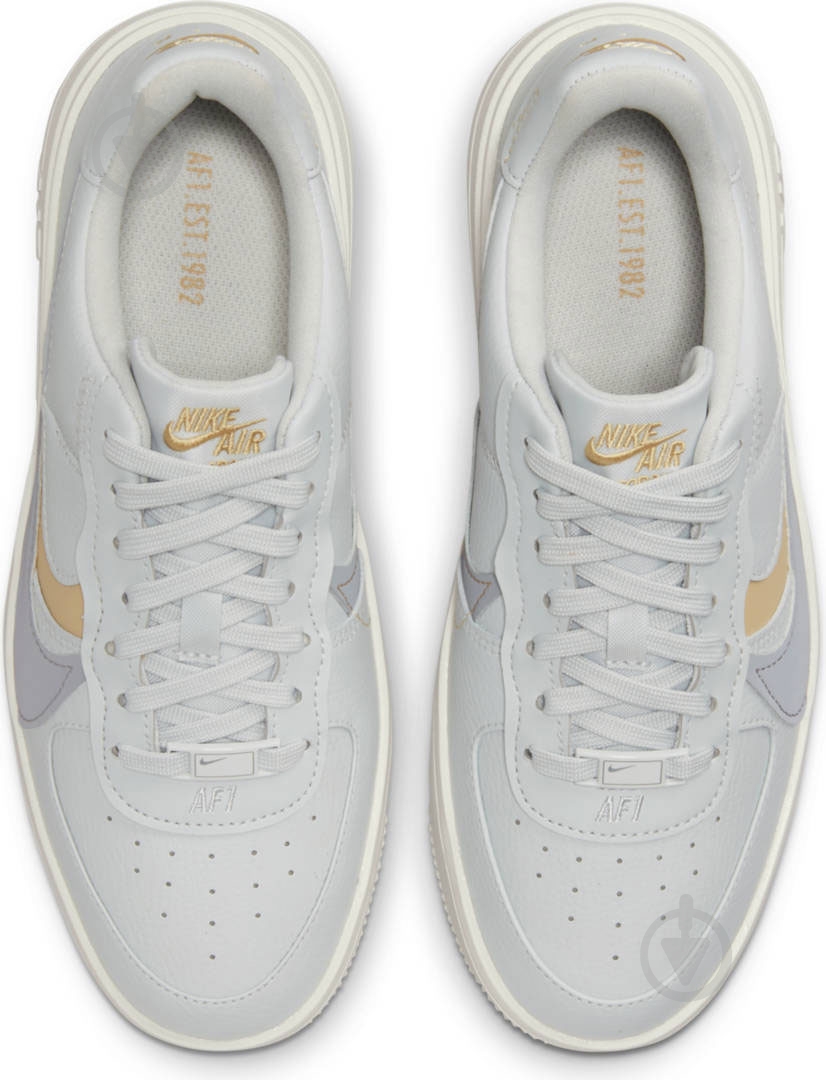 Кроссовки женские Nike W AF1 PLT.AF.ORM DJ9946-002 р.40 серые - фото 6
