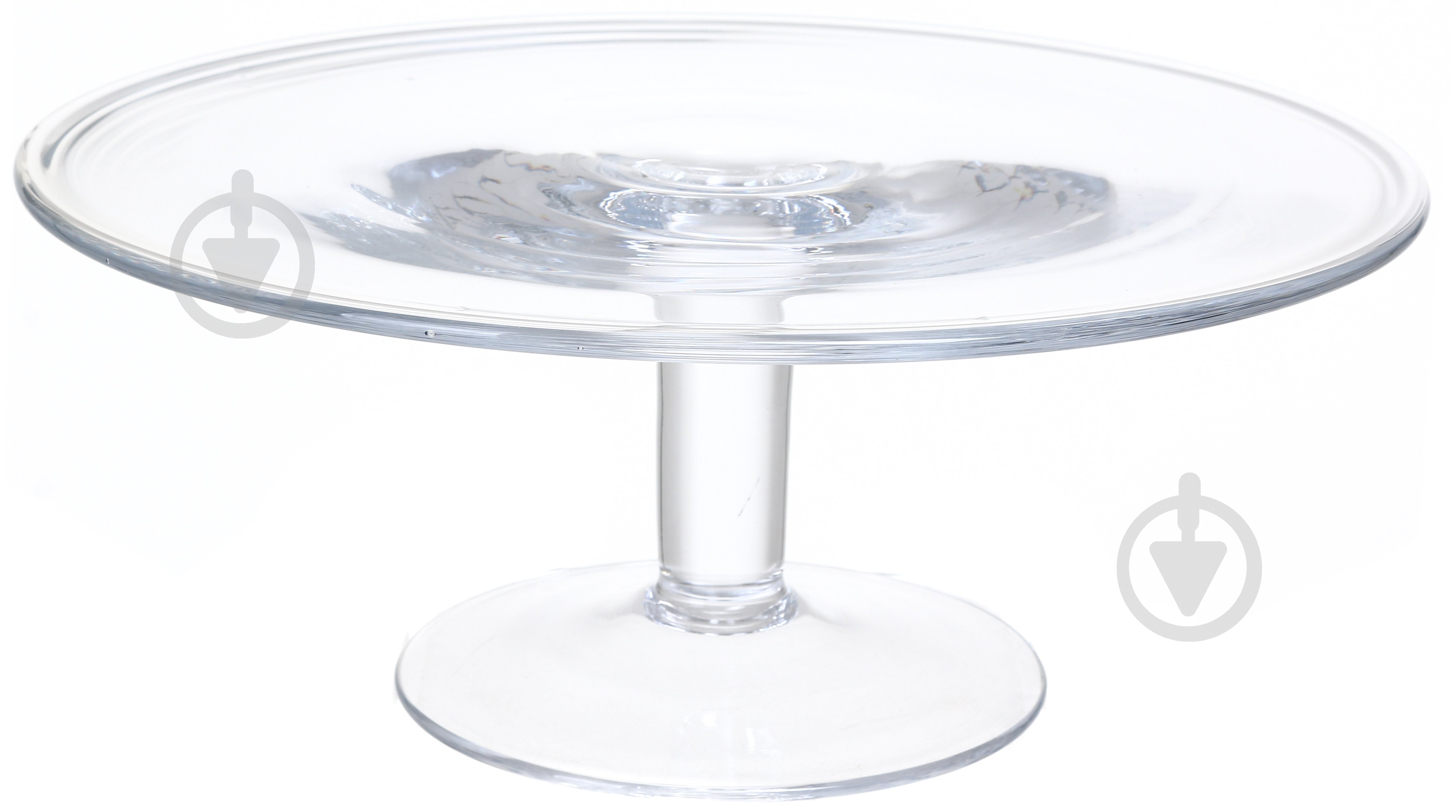 Блюдо на ніжці Wrzesniak Glassworks Home 32 см 14-461B - фото 1