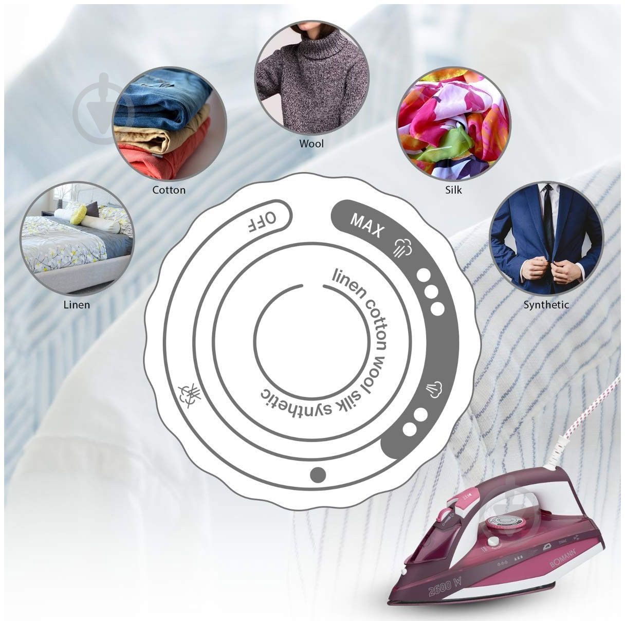 Утюг Bomann DB 6005 CB - фото 3