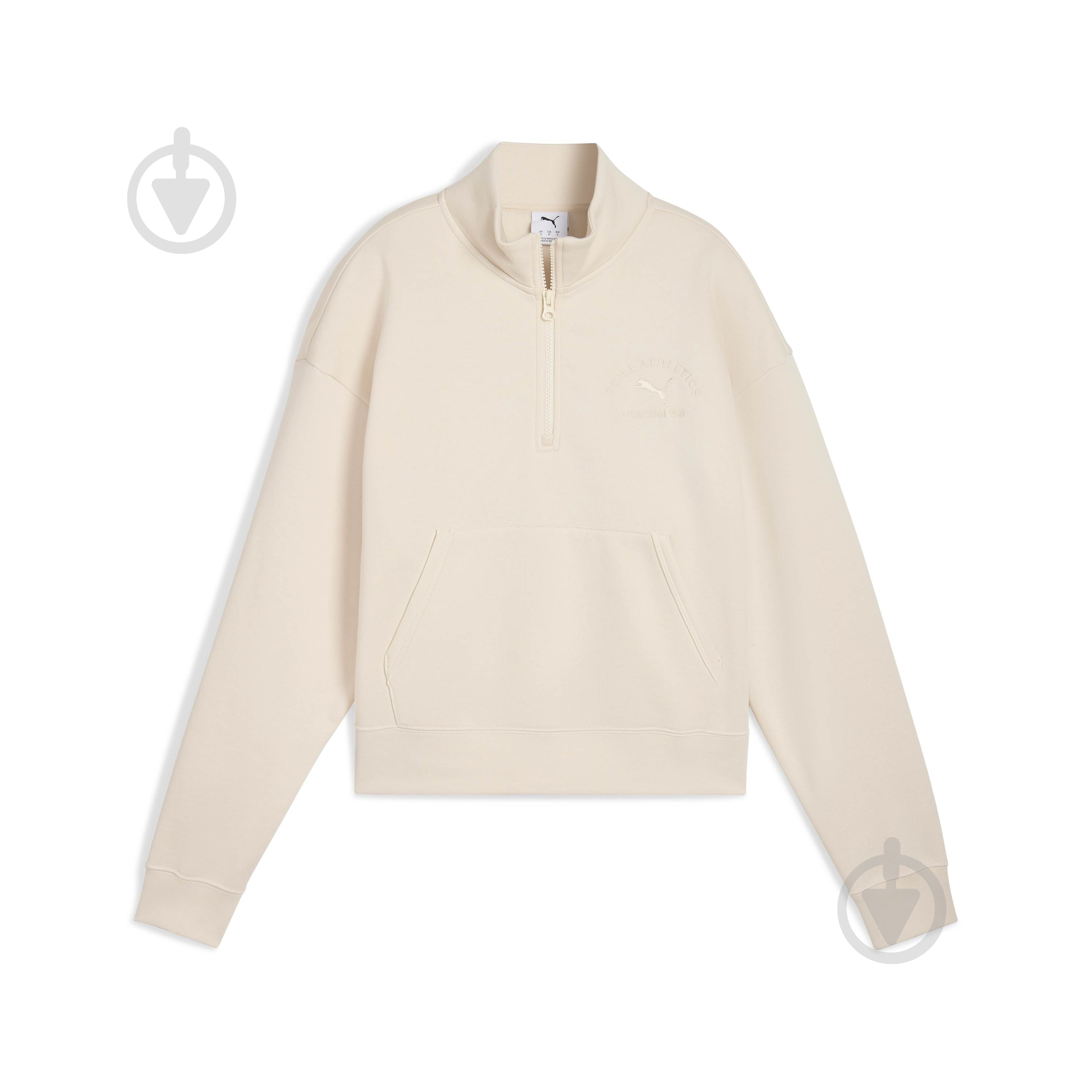 ᐉ Джемпер Puma PUMA CLASS Comfort Half-Zip Short Crew FL 68813887