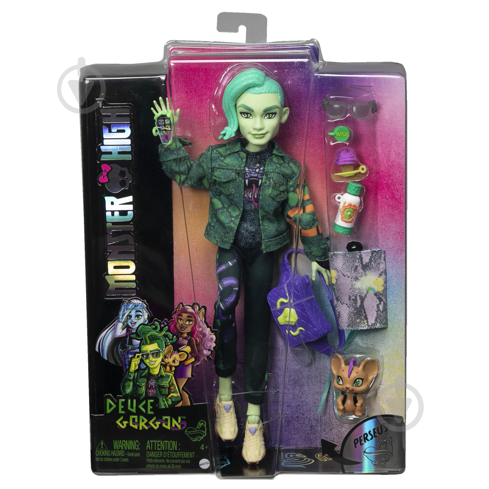 Кукла Monster High Дьюс "Монстро-классика" HHK56 - фото 4