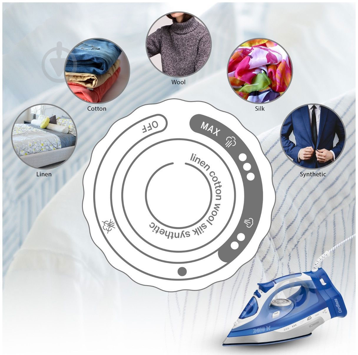 Утюг Bomann DB 6006 CB - фото 7 Утюг Bomann DB 6006 CB - фото 7