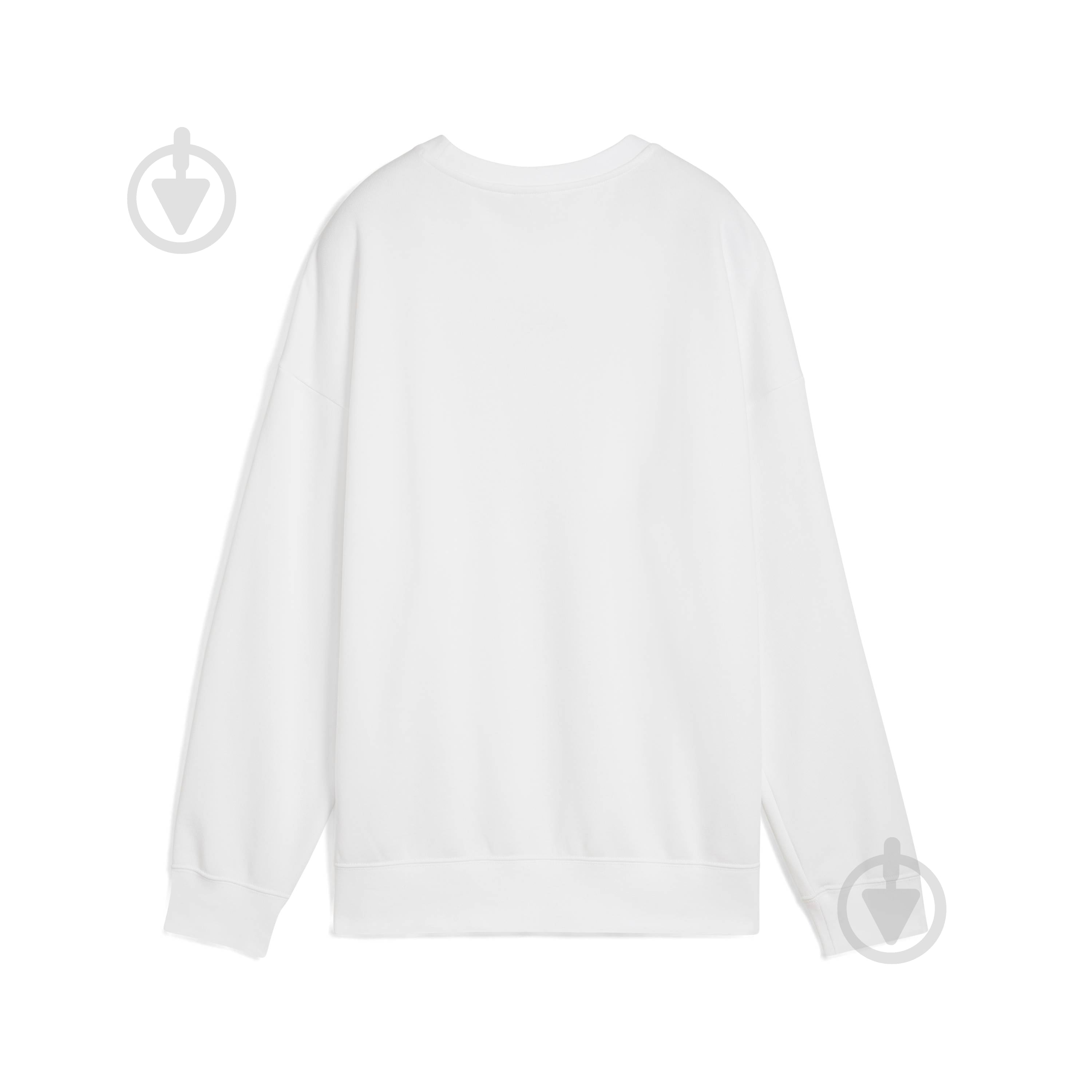 Свитшот Puma ESS Oversized Crew FL 68540002 р.L белый - фото 7 Свитшот Puma ESS Oversized Crew FL 68540002 р.L белый - фото 7