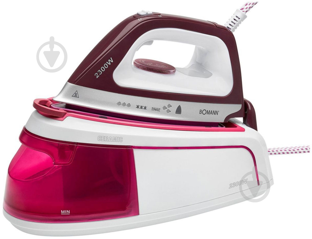 Праска з парогенератором Bomann DBS 6034 CB - фото 1 Праска з парогенератором Bomann DBS 6034 CB - фото 1