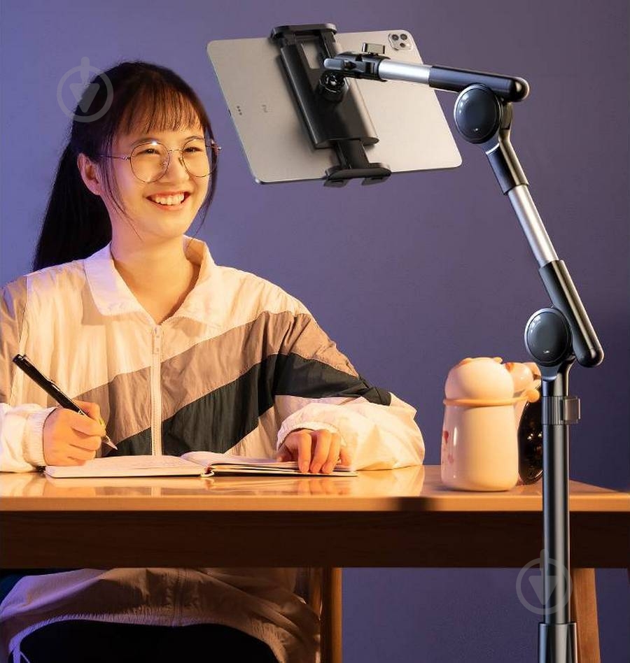 Держатель для смартфона LD052 Black (6930539533615) RTAKO [019] Black - фото 11