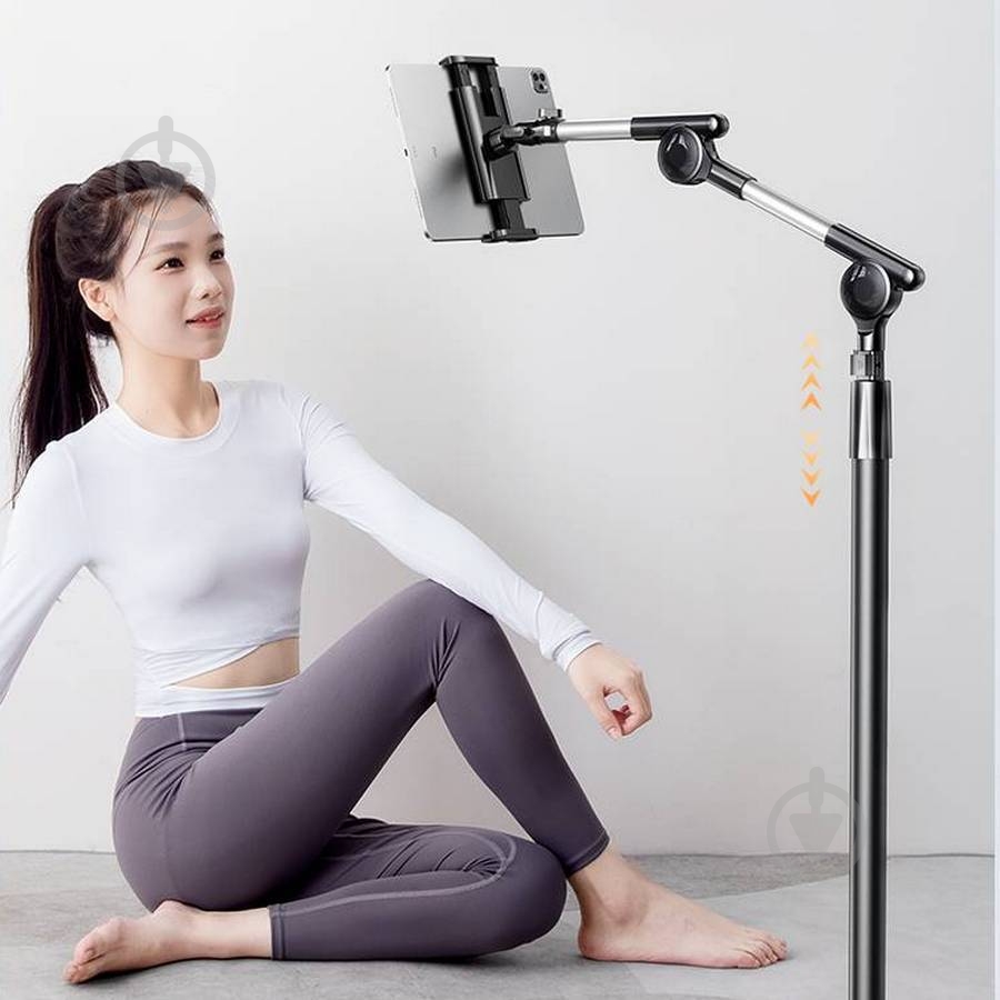 Держатель для смартфона LD052 Black (6930539533615) RTAKO [019] Black - фото 8