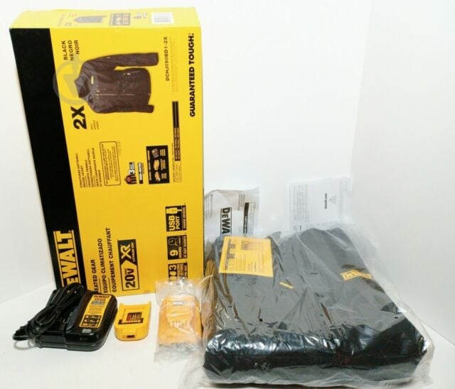 Куртка аккумуляторная с подогревом DeWalt Soft Shell ( с АКБ и ЗУ) р. L рост 5-6 черный - фото 3 Куртка аккумуляторная с подогревом DeWalt Soft Shell ( с АКБ и ЗУ) р. L рост 5-6 черный - фото 3