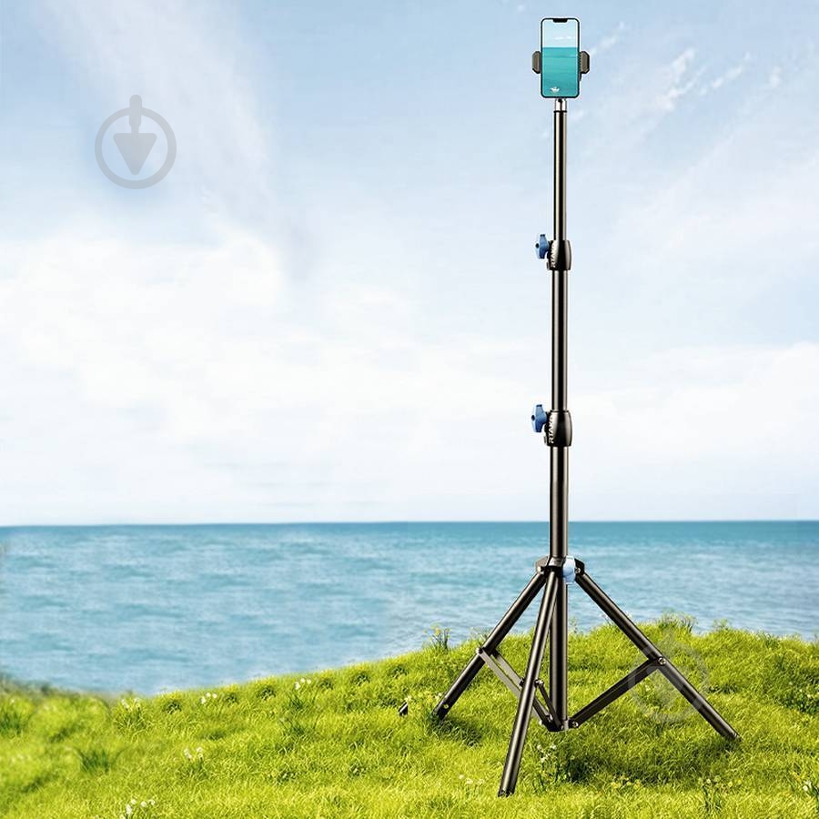 Штатив RTAKO RLD-001 Matte Carbon Steel Tripod 1.7 м Black (6975068278620) - фото 8 Штатив RTAKO RLD-001 Matte Carbon Steel Tripod 1.7 м Black (6975068278620) - фото 8