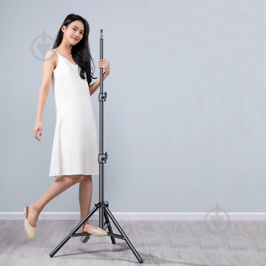 Штатив RTAKO RLD-001 Matte Carbon Steel Tripod 1.7 м Black (6975068278620) - фото 4 Штатив RTAKO RLD-001 Matte Carbon Steel Tripod 1.7 м Black (6975068278620) - фото 4