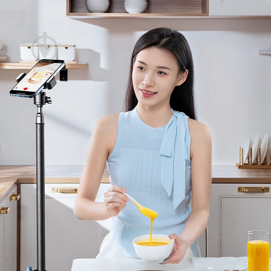 Штатив RTAKO RLD-001 Matte Carbon Steel Tripod 1.7 м Black (6975068278620) - фото 2 Штатив RTAKO RLD-001 Matte Carbon Steel Tripod 1.7 м Black (6975068278620) - фото 2