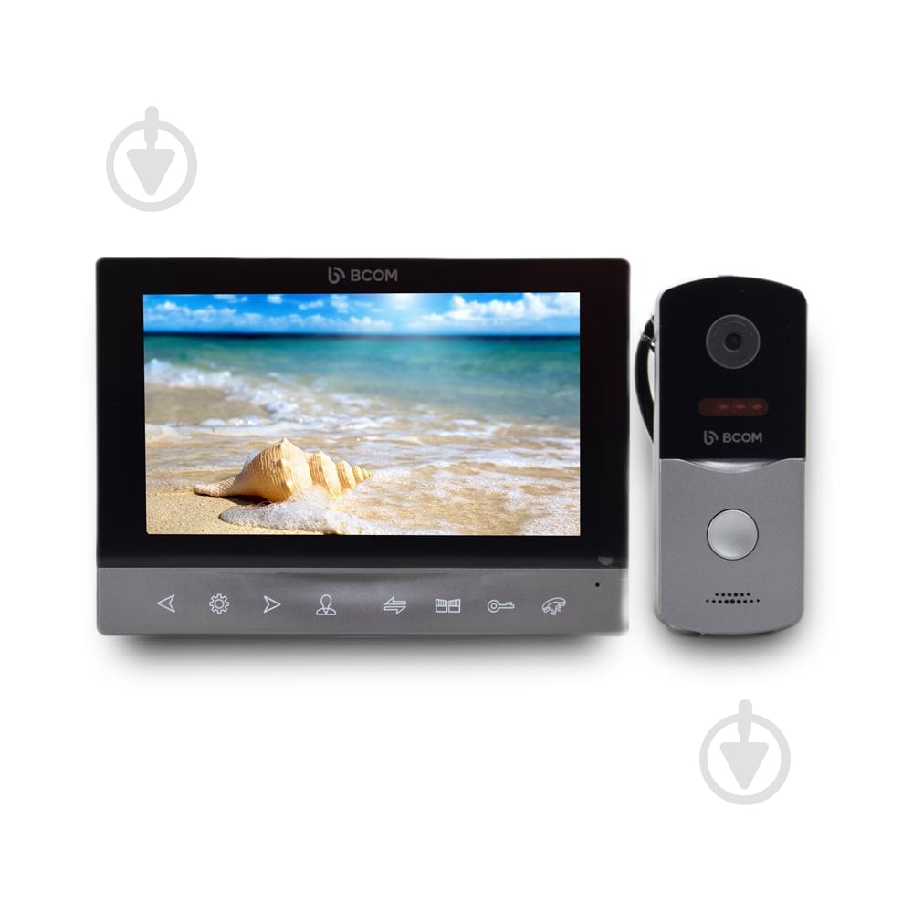 Комплект відеодомофона BCOM BD-790FHD/T Kit 7" з підтримкою Tuya Smart 301385 - фото 1 Комплект відеодомофона BCOM BD-790FHD/T Kit 7" з підтримкою Tuya Smart 301385 - фото 1