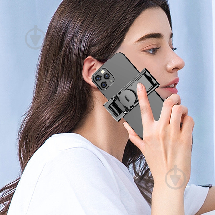 Трипод RTAKO C03 Octopus Extendable Tripod Selfie Stick with Detachable Phone Holder Black (6942063212416) - фото 6