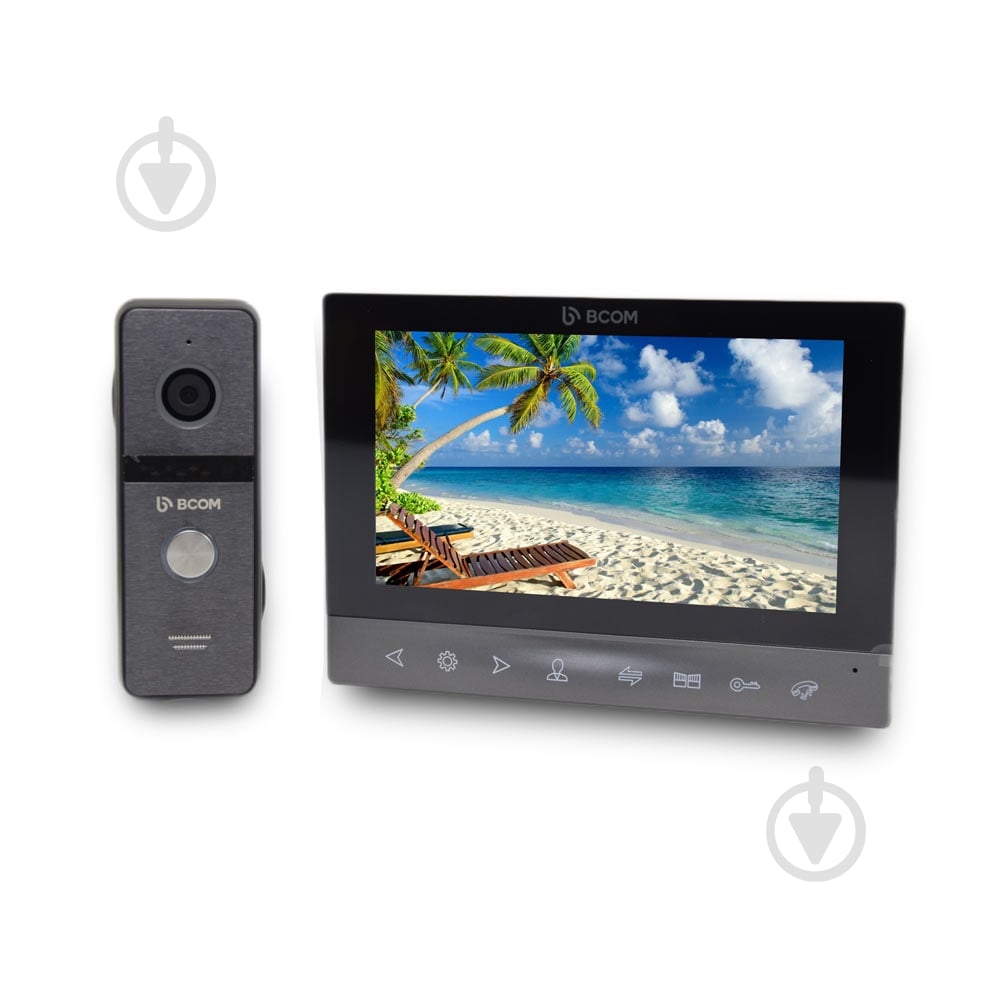 Комплект видеодомофона BCOM BD-791FHD/T Kit 7" с поддержкой Tuya Smart 301386 - фото 1