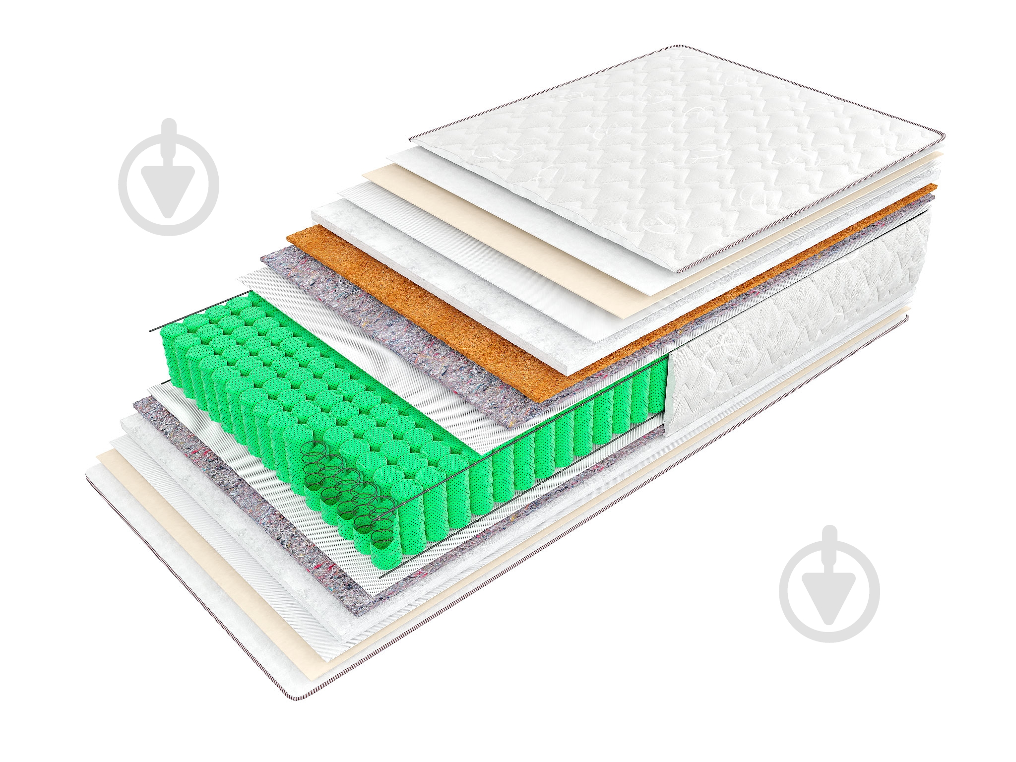 Матрас Фаворит микс 160x200 см - фото 1 Матрас Фаворит микс 160x200 см - фото 1