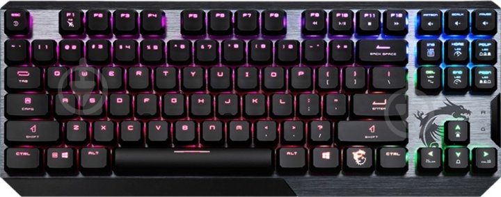 Клавиатура MSI (VIGOR GK50LOW PROF TKL UA) - фото 1