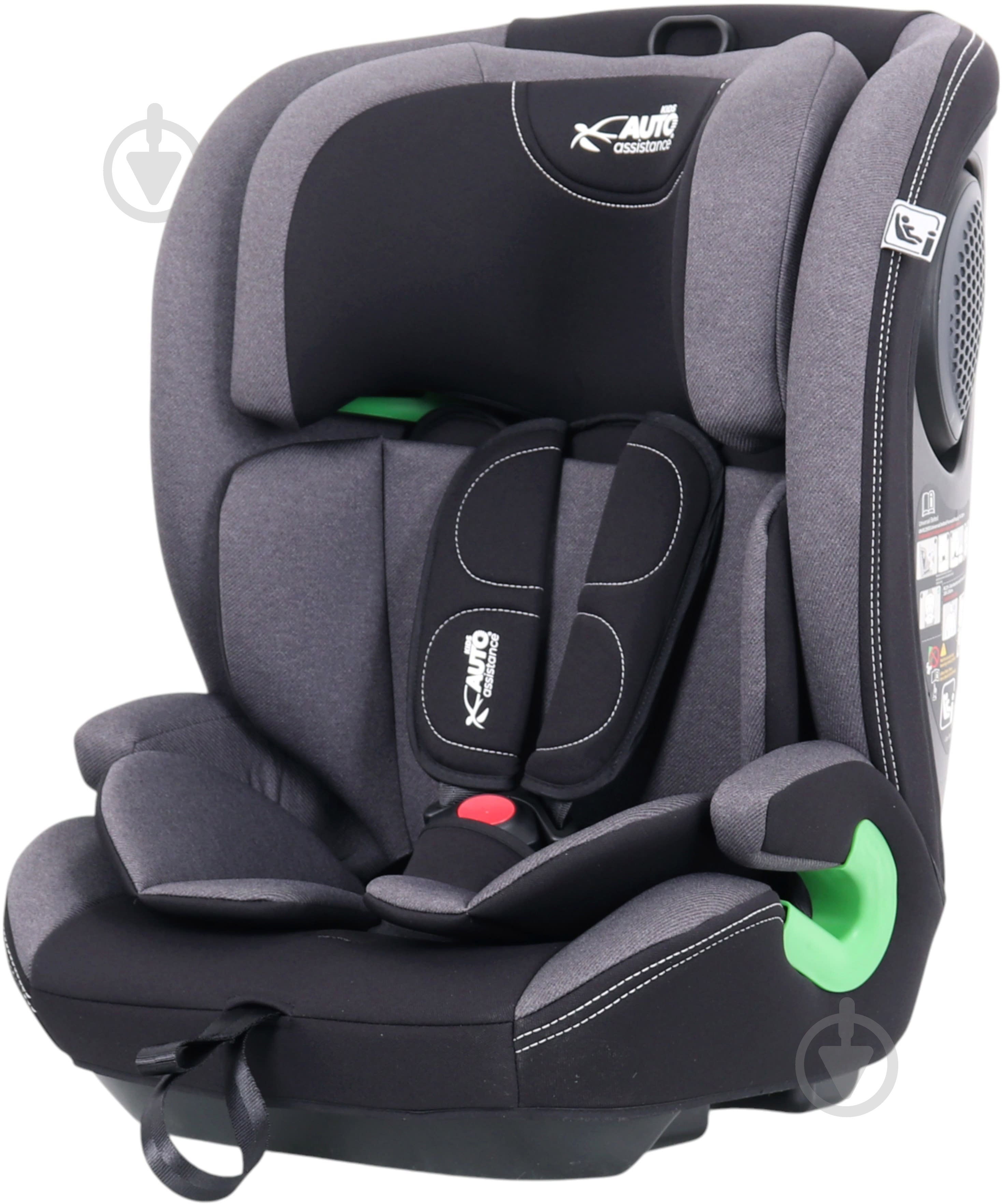 Автокресло Auto Assistance AA17N-P фиолетовый с черным - фото 3