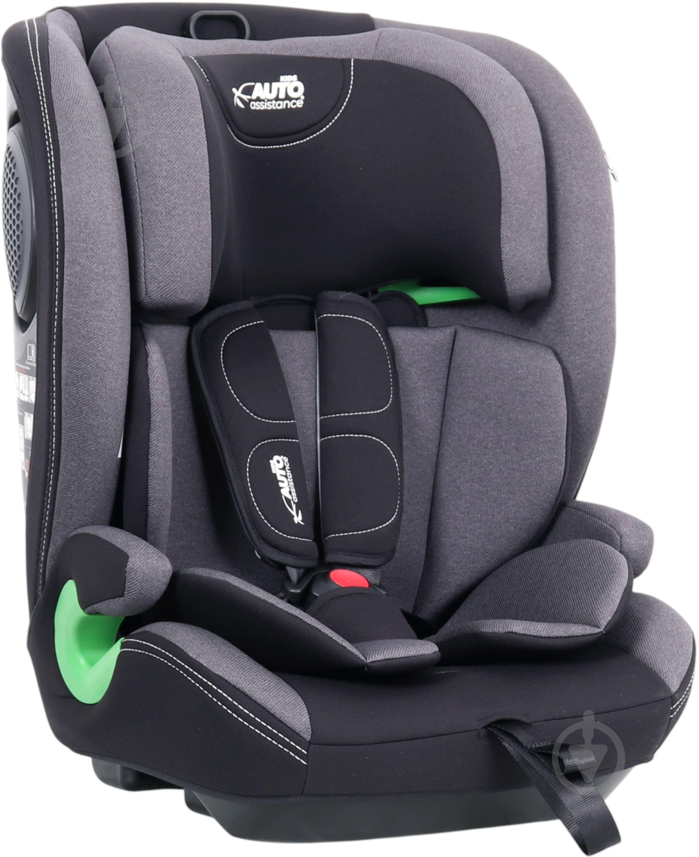 Автокресло Auto Assistance AA17N-P фиолетовый с черным - фото 2