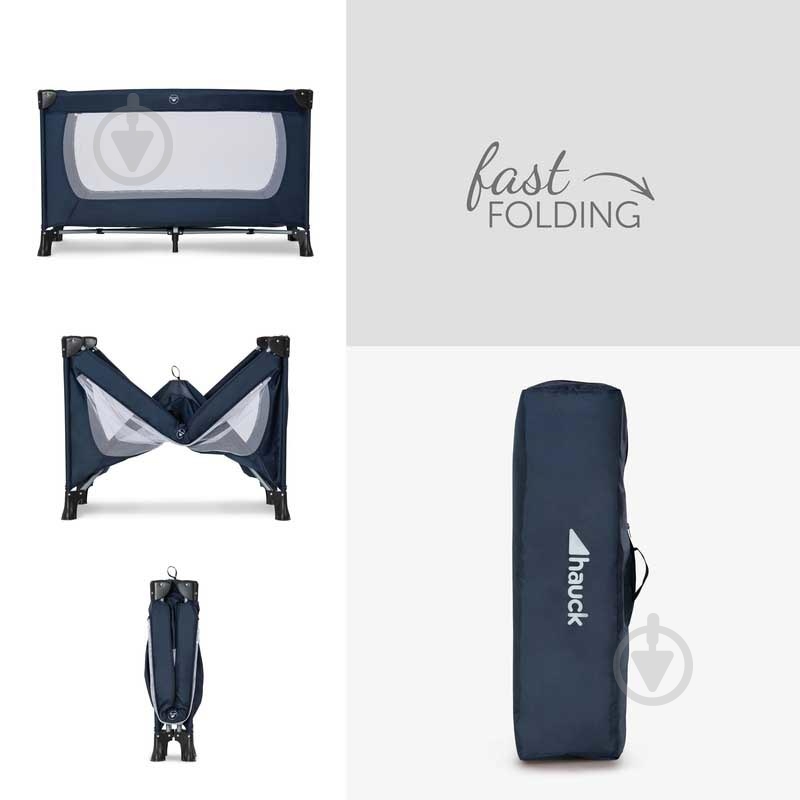 Манеж детский Hauck Dream N Play Plus navy/aqua 60366-6 - фото 8